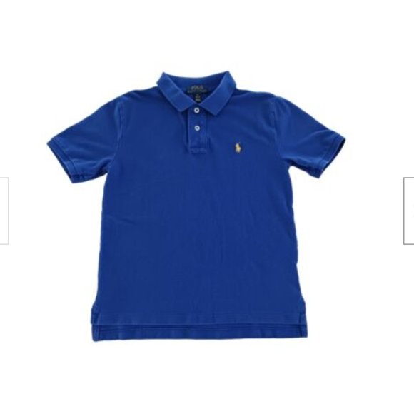 Polo Ralph Lauren Other - Polo Ralph Lauren Boys Polo Shirts Size M 10/12 Lot of 2 Blue & Coral